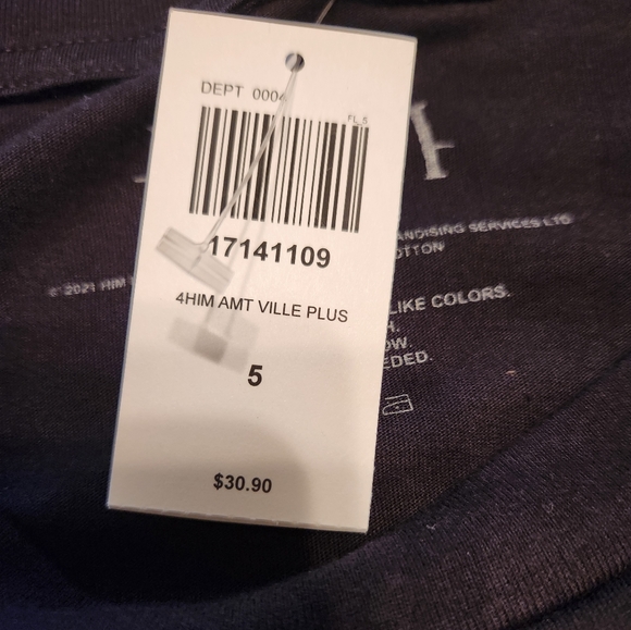 NWT Men's HIM Deep Shadows & Brilliant Highlights T-shirt - Picture 4 of 5